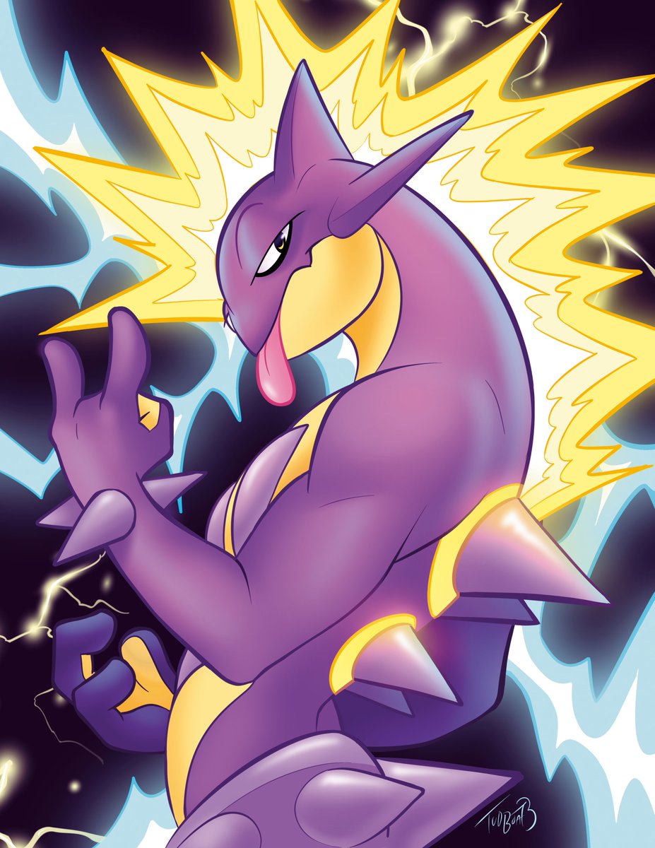 tud_boat's tweet photo. I'm obsessed with this purple dude he's so cool!! ⚡️
#pokemon #toxtricity https://t.co/J3v6Fb7Gyn