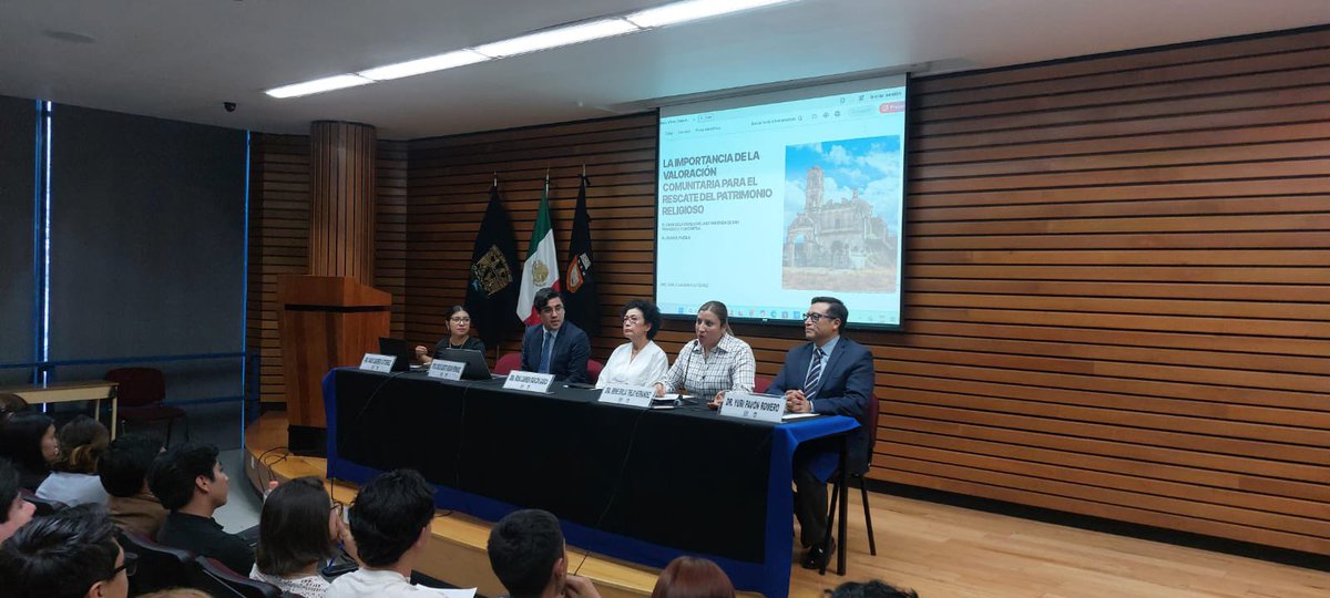 IEmilyT's tweet photo. Magnífico panel el día de ayer en el análisis del patrimonio religiosos y su conservación… https://t.co/296kxcf99i