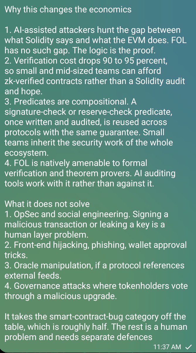 cultdao_LayerX's tweet photo. What does @ModulusZK solve you may ask, here some clear answers from @MrOmodulus

#Moduluszk
Powered by @wearecultdao 
$CULT https://t.co/Q7XUD7uJ0Z