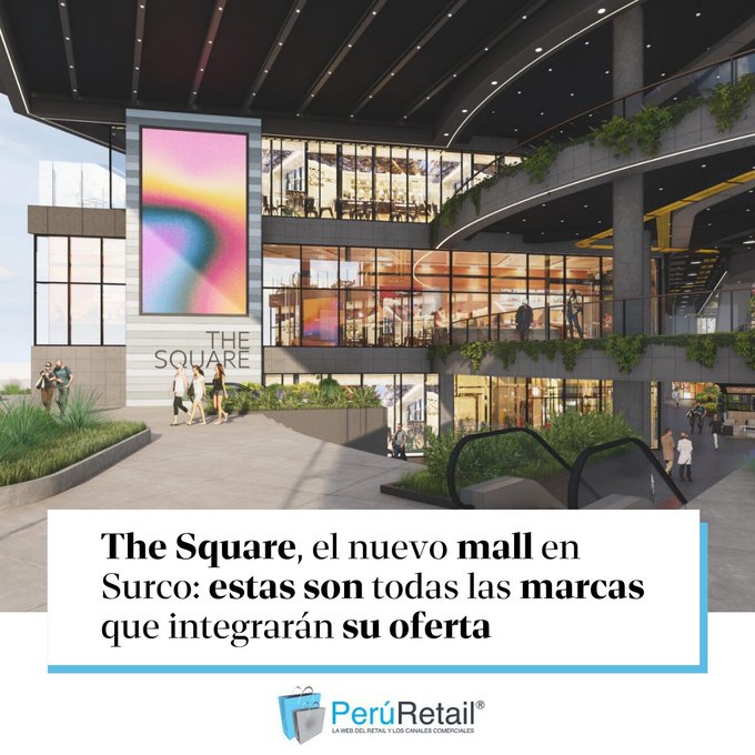 peruretail's tweet image. 🔴🏬🛍️El nuevo mall reunirá más de 50 locales con marcas de moda, gastronomía y entretenimiento, diseñadas para compras frecuentes y experiencias de cercanía en Surco. Entérate aquí. ►tinyurl.com/4p2xpmjx

#centrocomercial #Surco #retail #negocios
