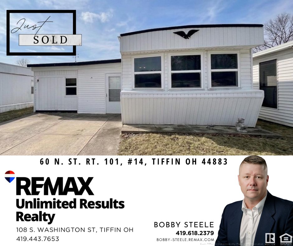 UnlimtedResults's tweet image. If you are looking to 🆂🅴🅻🅻 your home, call me at 𝟰𝟭𝟵.𝟲𝟭𝟴.𝟮𝟯𝟳𝟵 or visit my website at Bobby-Steele.Remax.com. I will be happy to help!

#realestate #remax #remaxagent #cmn #CMNhospitals #forthekids #remax4kids #northwestohio #ohiorealestate #closing