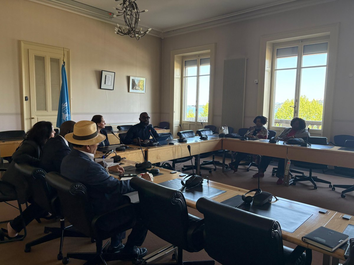AU_ECOSOCC's tweet image. Earlier today in Geneva, #Switzerland🇨🇭, ECOSOCC and the United Nations Committee for the Elimination of Racial Discrimination (CERD) committed to an enhanced period of collaboration aimed at ensuring the successful implementation of the African Union Decade of Action on