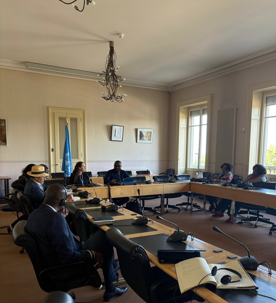 AU_ECOSOCC's tweet image. Earlier today in Geneva, #Switzerland🇨🇭, ECOSOCC and the United Nations Committee for the Elimination of Racial Discrimination (CERD) committed to an enhanced period of collaboration aimed at ensuring the successful implementation of the African Union Decade of Action on