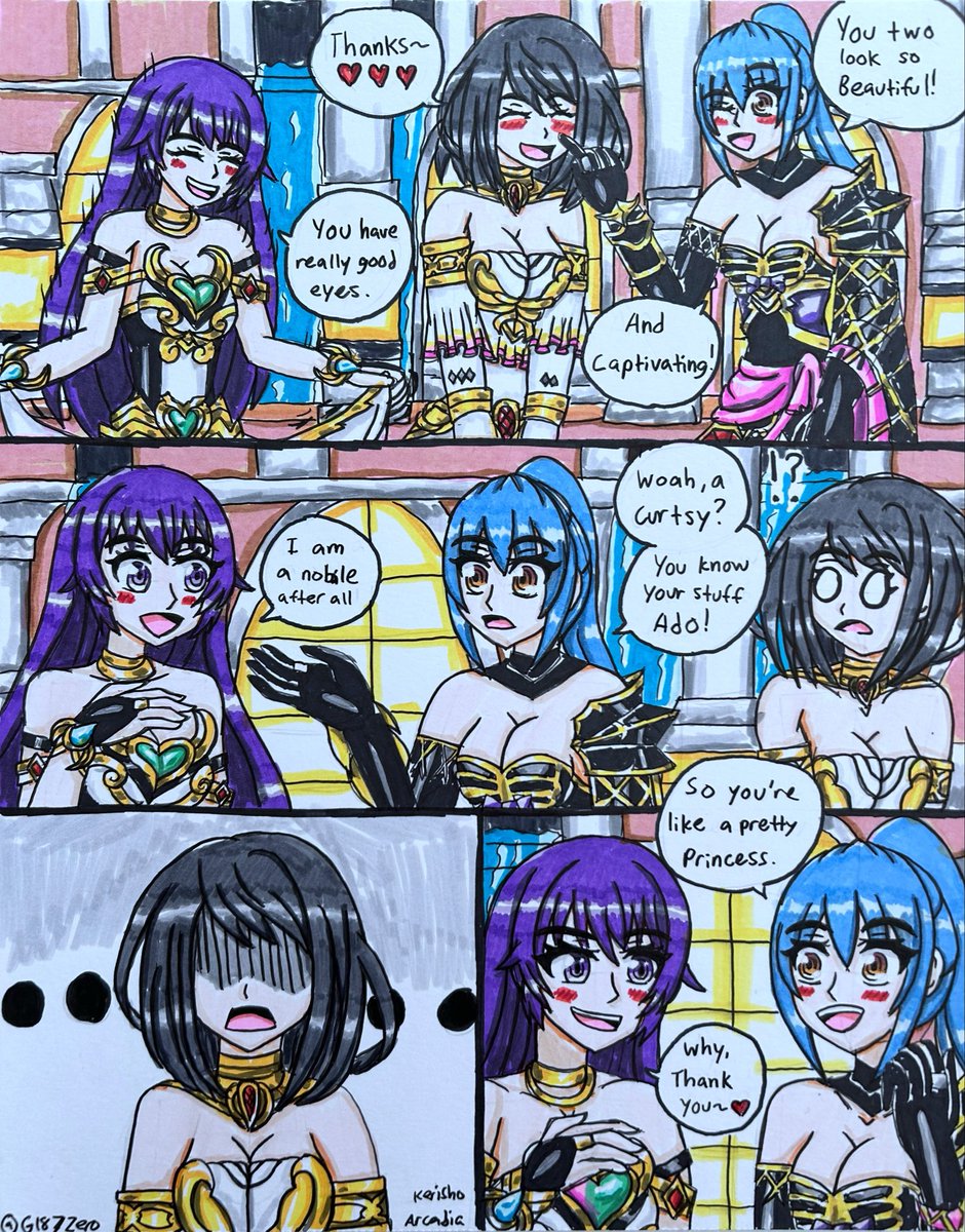 G187Zero's tweet photo. Jealous Koharu 4: Ado (1/3) #IntegralFactor #Swordartonline #originalcharacter #Fanart https://t.co/Yl4j3HmheQ