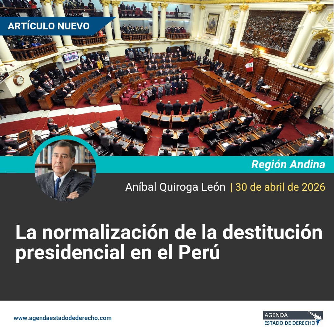 Agenda Estado de Derecho tweet media