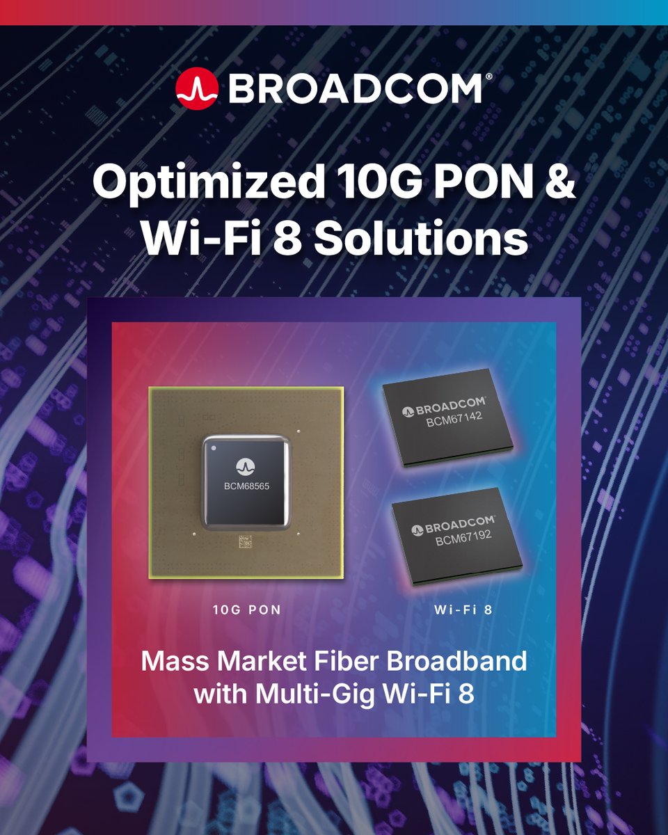 Broadcom tweet media
