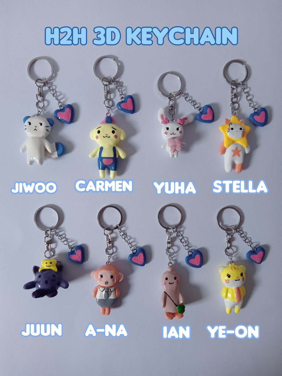 nelsojanm's tweet image. keychain hearts2hearts edisi spesial 💙. harga cuma 33k aja dapet photo card freebies juga. yang mau bisa langsung co di shopee ya. 🥰 id.shp.ee/vHAzBEnT

#Hearts2Hearts #H2H #carmen #kpop