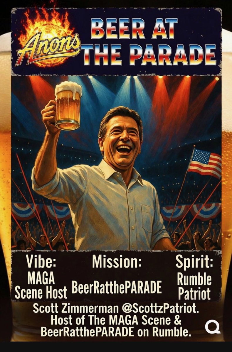 🍻 𝐁𝐞𝐞𝐫 𝐚𝐭 𝐭𝐡𝐞 𝐏𝐚𝐫𝐚𝐝𝐞 ⭐️⭐️⭐️⭐️ tweet media