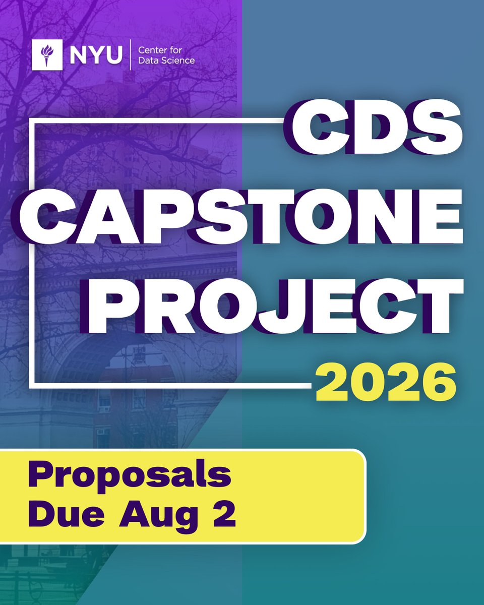 NYU Center for Data Science tweet media
