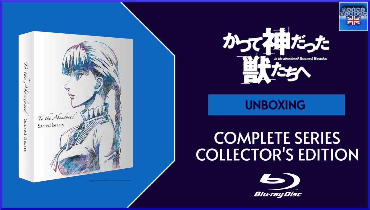 AnimeBlurayUK's tweet image. In our latest unboxing video we take a look at @AllTheAnime Collector's Edition Blu-Ray release of To the Abandoned Sacred Beasts. 👀

📺 youtu.be/YSdC5rsgiQA

#Anime #Bluray #Unboxing