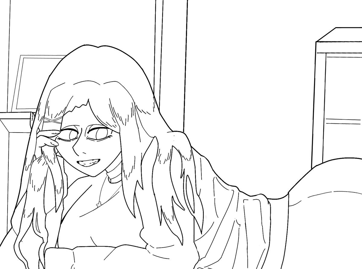 I_M1ss_MyFr13nd's tweet image. I really liked the fanart of Satone I use for my banner, but now I want to try and do a piece specifically designed for it.

The speedpaint for the new banner will be up on the 12th at: tiktok.com/@i_m1ss_myfr13… 

#lineart #art