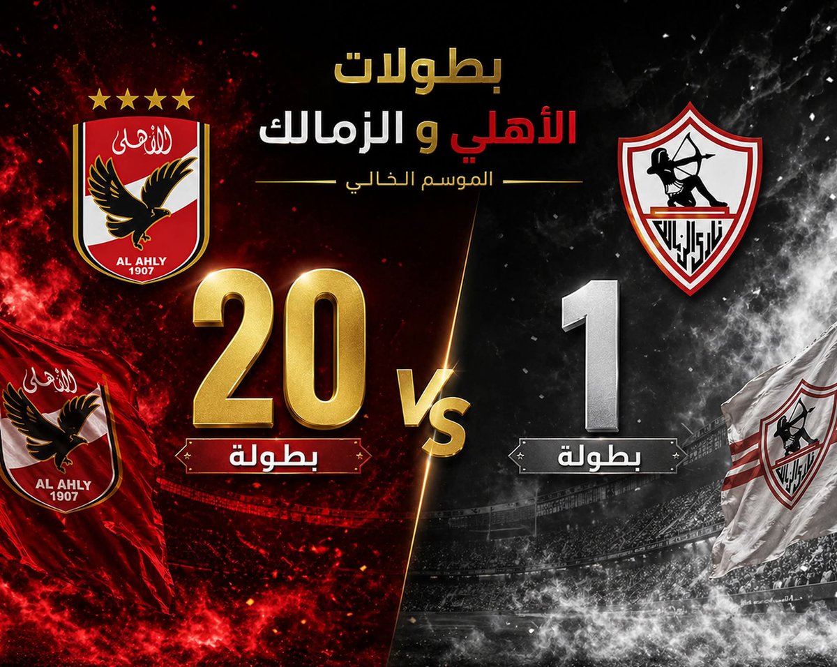 20 بطولة للأهلى الموسم الحالي فى جميع الألعاب👍