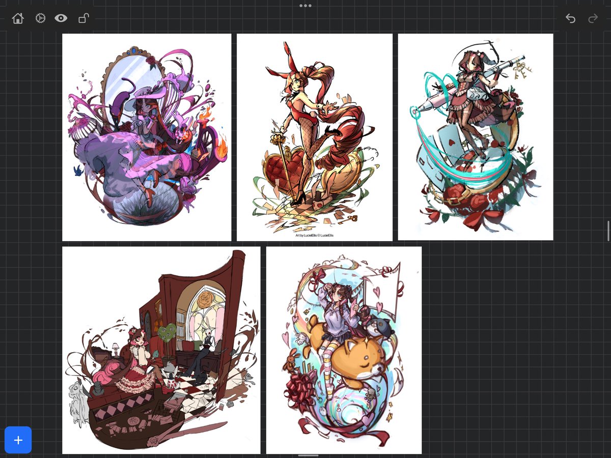 I could make a luci gacha game