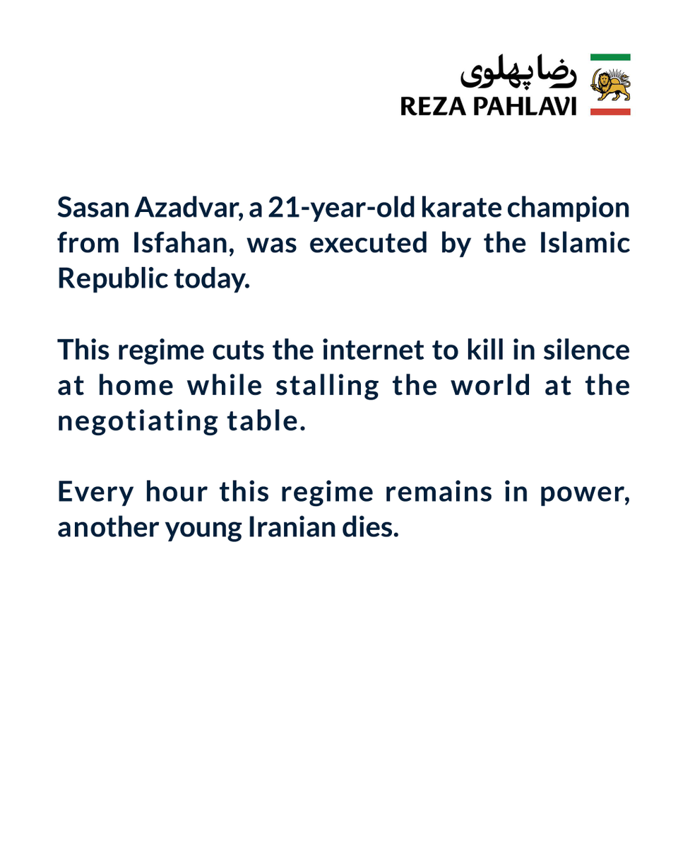Reza Pahlavi Communications tweet media