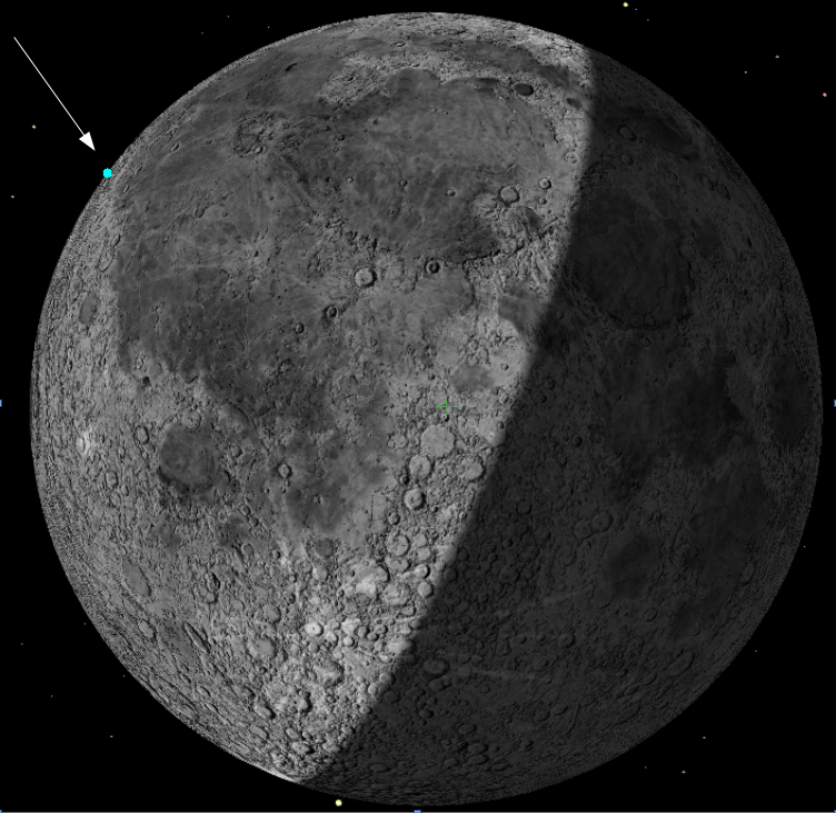 TheLiuniverse's tweet photo. A @SpaceX #Falcon9 upper stage will hit the #Moon in August! 
More: https://t.co/IhoLe4CfnH
@FireflySpace #blueghost @Jspace_News #HauktoR https://t.co/MTtqflPkwH