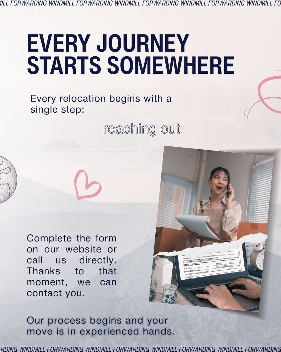 windmillforward's tweet image. Your overseas move is personal. Your quote should be too.

Every Windmill quote starts with a thoughtful conversation. Reach out, and we'll take care of the rest.

#InternationalMove #MovingAbroad #WindmillForwarding #OverseasRelocation #ExpatsLife