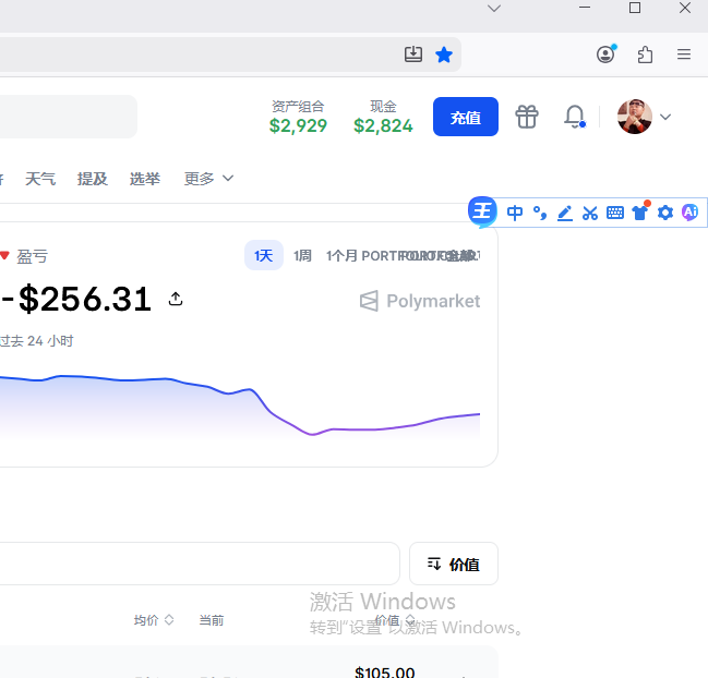 复利哥(polymarket千U挑战之路版 tweet media