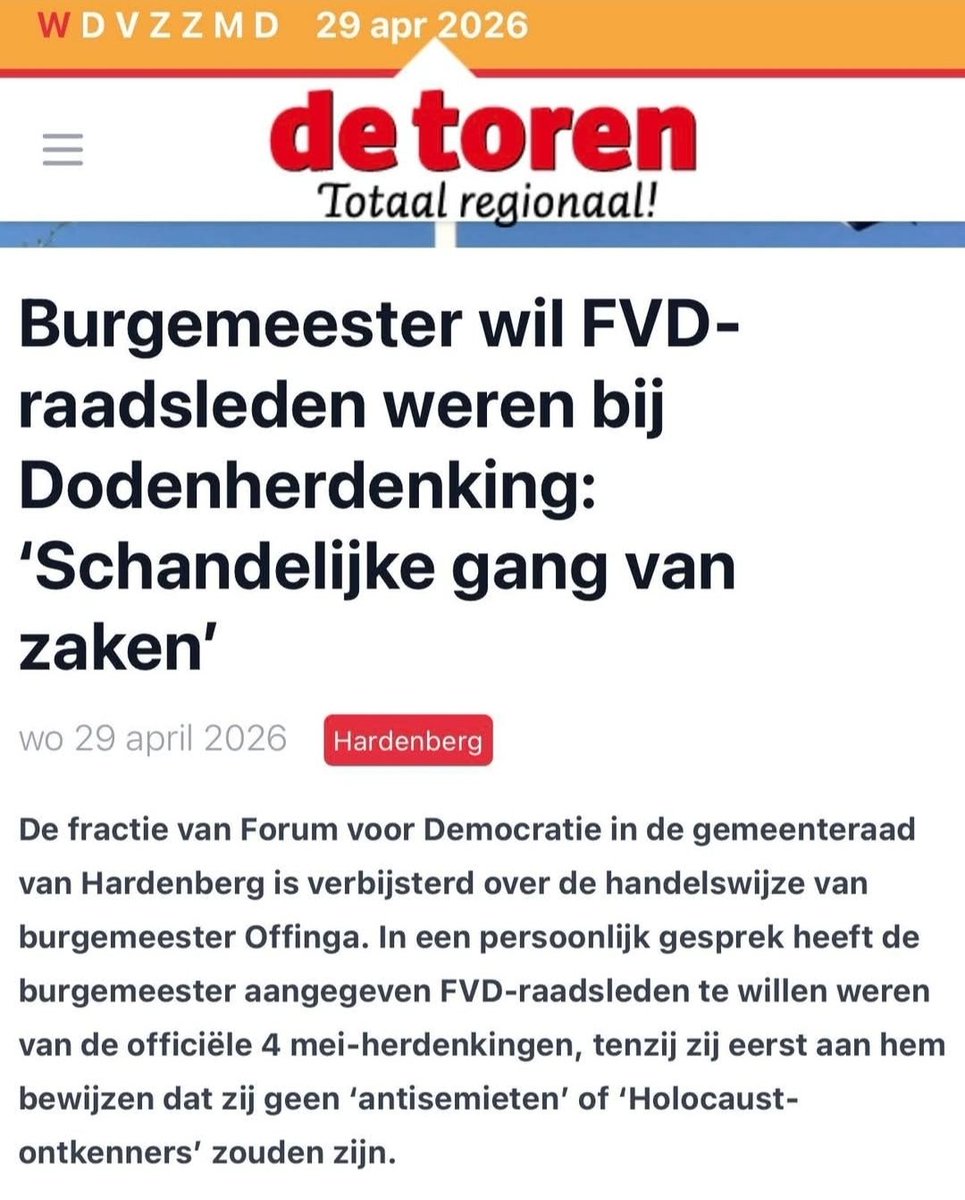Brian Geertshuis, FVD Hengelo 🇳🇱 tweet media