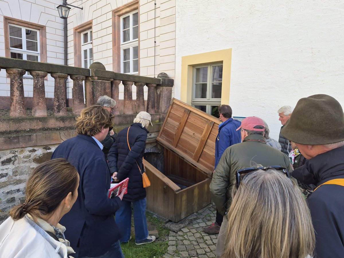 bhltours's tweet photo. Colditz is so worth a visit. The new IT and ipad things are excellent and do enhance the visitor understanding of the castle, its occupants and the escape attempts. #ww2 #Colditz here one of the tunnels under the castle and the group entering Pat Reids cellar he escaped from. https://t.co/31NpdQERQu