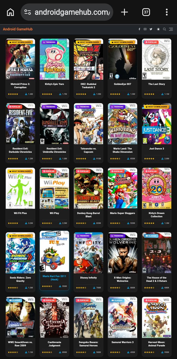 AndroidGameHub1's tweet image. 🔥 The Ultimate Nintendo Wii Collection is HERE! 🎮
​Turn your phone or PC into a retro gaming powerhouse! 📱💻

​Relive the magic now! 👇
Download Link in the first comment! 

​#NintendoWii #WiiGames #RetroGaming #DolphinEmulator #GamingCommunity #AndroidGameHub #Emulation