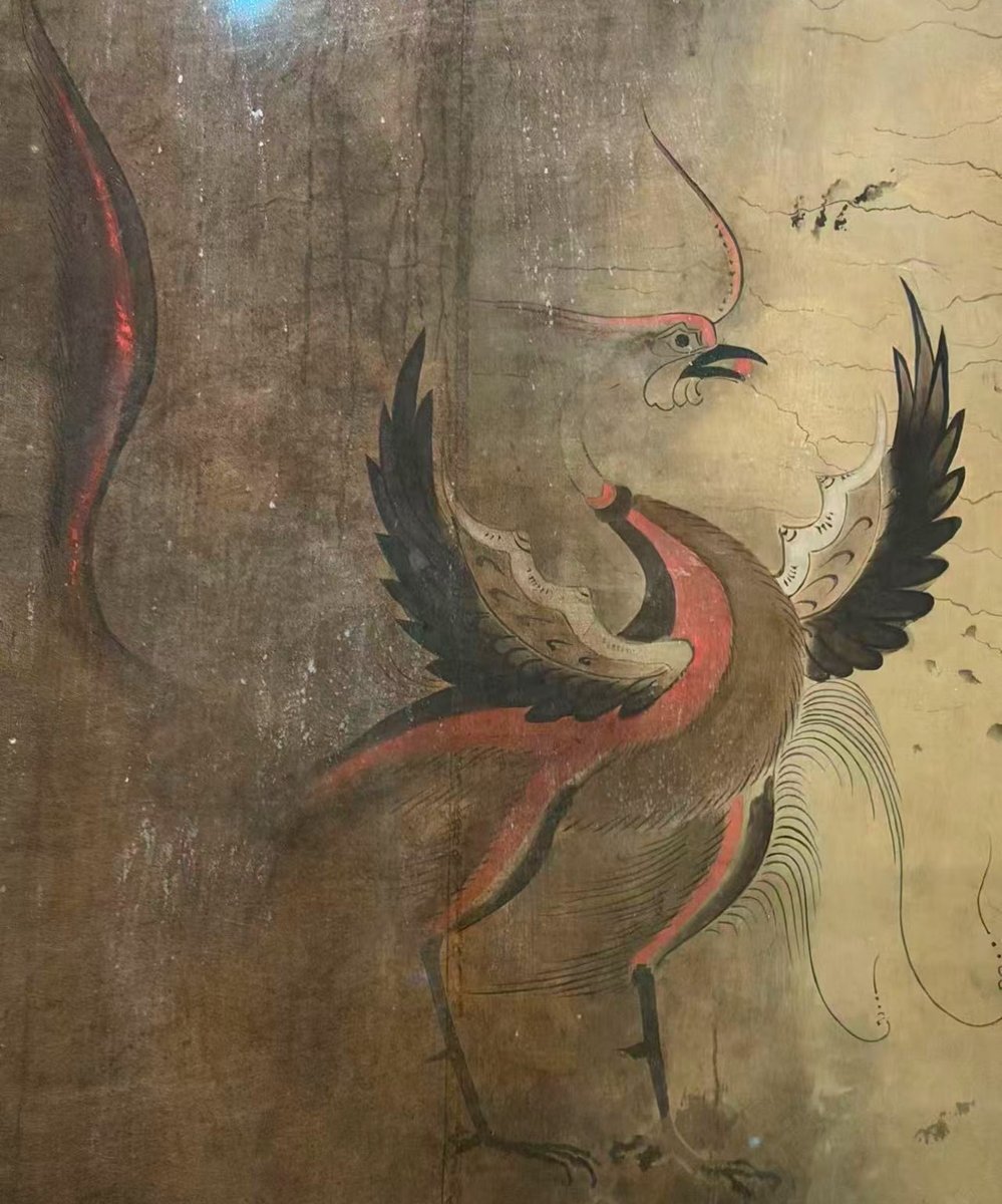CcEva_'s tweet image. Chinese mythology is actually quite well-known in Korea😺 
These are Four Symbols (四象) in Chinese myth: 
青龍/qinglong, guardian of the East, associated with spring and the element of wood. symbolizes growth, vitality, and renewal.

#ChineseArt 
#ChineseCulture