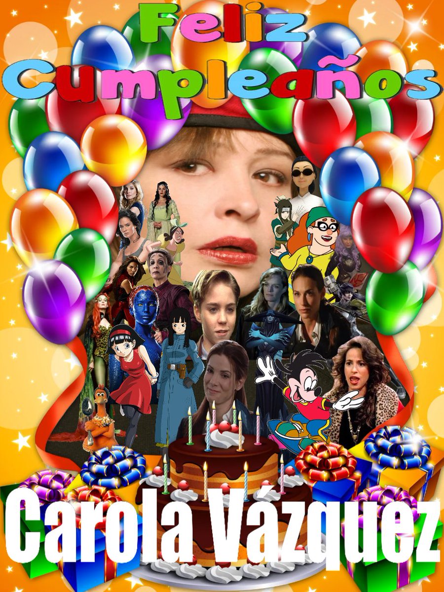Camelo2017's tweet photo. Feliz cumpleaños @cavaflor Dios te bendiga y que todos tus deseos se hagan realidad. Felicidades.
#PollitosEnFuga #DragonBall #XMen #BatmanYRobin #MissSimpatia #LaCenicienta #LaTropaGoofy #LasCronicasDeSarahConnor #Lost #PowerRangersEnElEspacio #Amigos #StarWars #Eso #Naruto https://t.co/ABJv4gnd1h