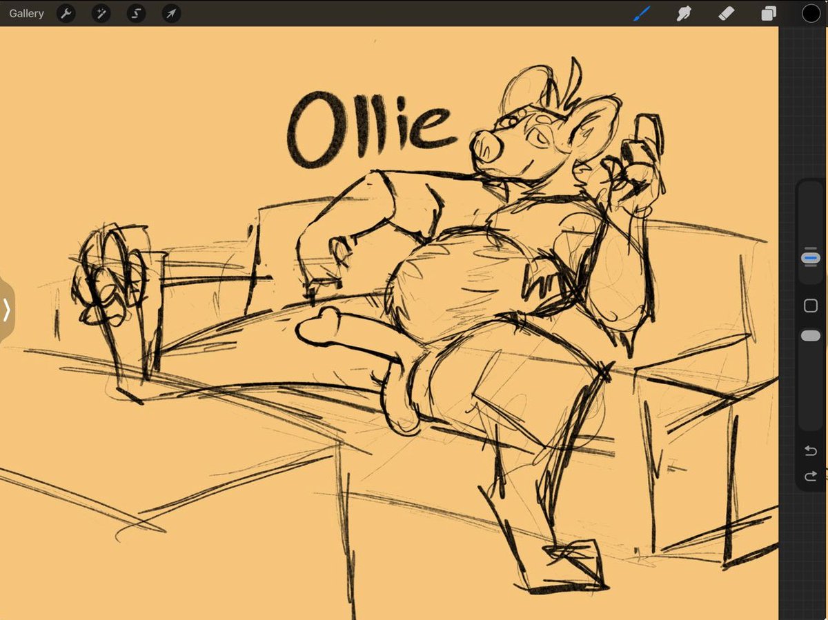 KyaweiArt's tweet photo. I want y'all to meet Oliver "Ollie" Oxenfree. He's an African Wild Dog. https://t.co/lnYVbiiZdM