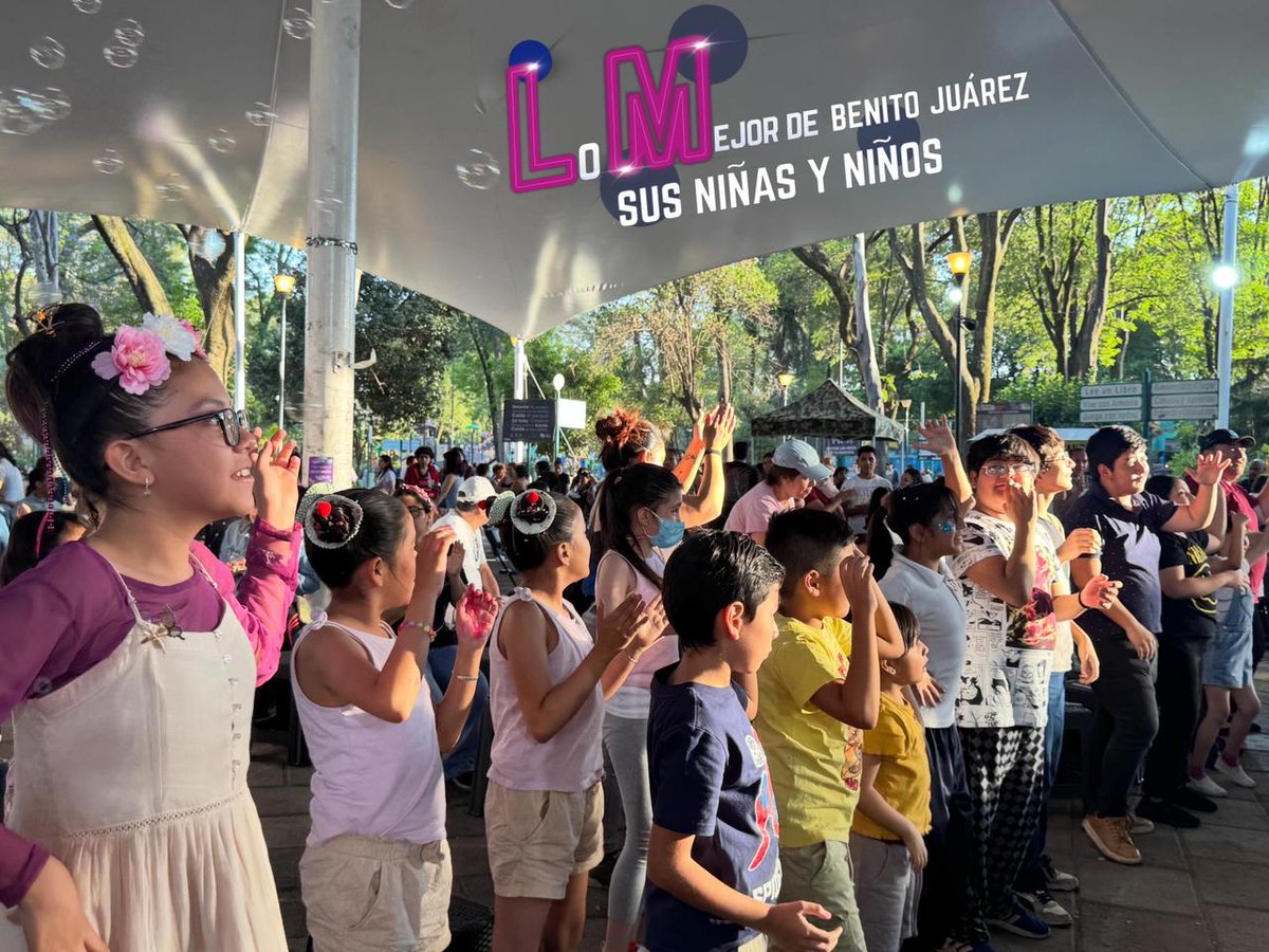 cddbj's tweet photo. ✨🎈 ¡Así vivimos el Día del Niño en el Parque La Postal! 🎉👧🧒

Gracias a todas y todos los que hicieron posible este gran día. ¡Seguimos trabajando por un mejor Benito Juárez para sus niñas y niños! 💫 https://t.co/BROZueXtgg