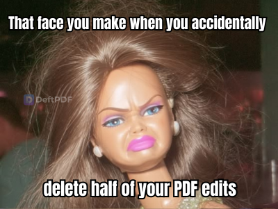 DeftPdf's tweet photo. When you realize CTRL+Z is not your best friend today 😤📄 

#PDFStruggles https://t.co/H0BzffJq9F