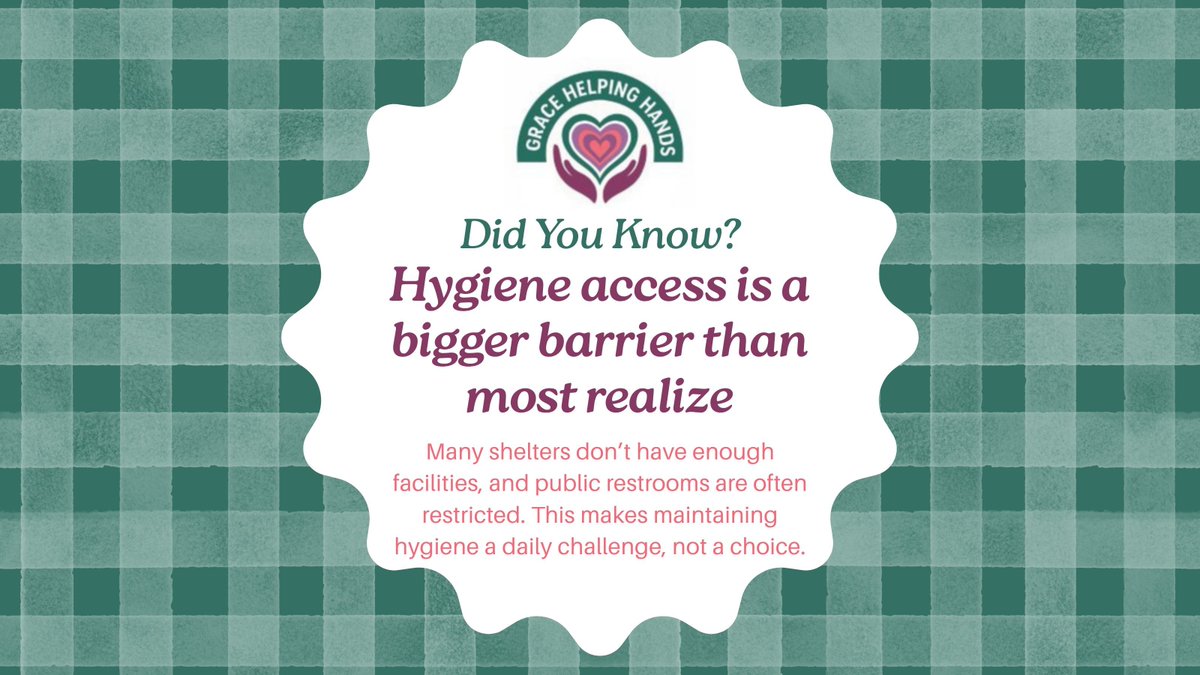 GraceHH_Org's tweet image. Hygiene access is a bigger barrier than most realize.

Limited shelter facilities + restricted public restrooms = a daily challenge for many.

Support the mission: gracehelpinghands.org

#HygieneAccess #CommunitySupport #Nonprofit