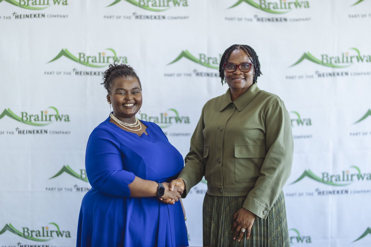 bralirwaplc's tweet photo. We are pleased to announce the signing of a partnership between BRALIRWA and @WaterRwanda under our 2026 Social Impact Initiative, aimed at expanding access to safe and reliable water for underprivileged communities in Kigali.

Through this collaboration, 1,000 beneficiaries will gain improved water connections, contributing to better health, dignity, and everyday well‑being. This initiative reflects our ongoing commitment to creating meaningful social impact beyond our operations as we continue to brew a better world.

#CareForPeopleAndPlanet 
#BrewABetterWorld 
#WeAreHeineken