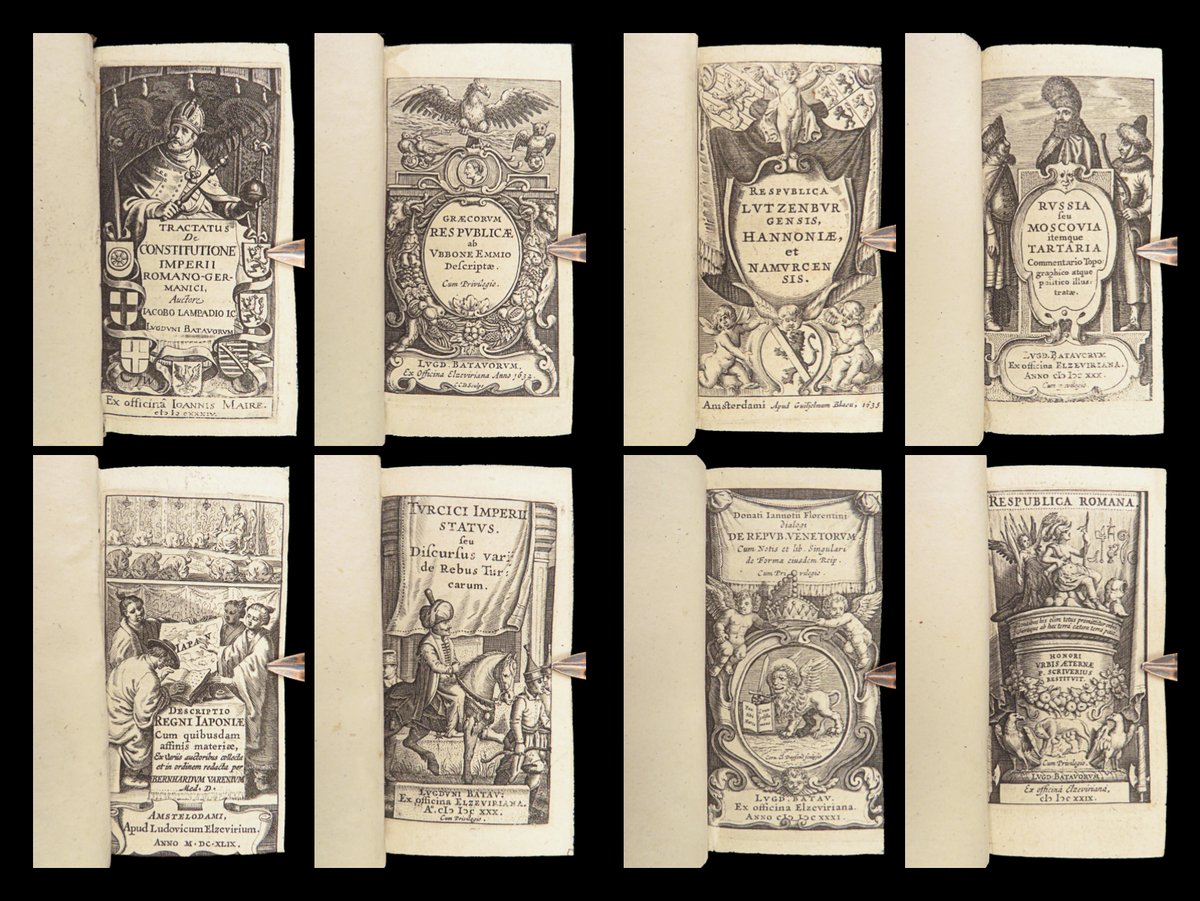 SchilbRareBooks's tweet image. A series of illustrated travel guides for various European countries! This impressive set, titled "Respublica," was published in 1627 by Elzevier. Interested? ow.ly/eVfv50YSaIM
Want more? ow.ly/SmAU50YSaIN

#Travel #Voyages #Latin #Rome #RareBooks #SchilbAntiquarian