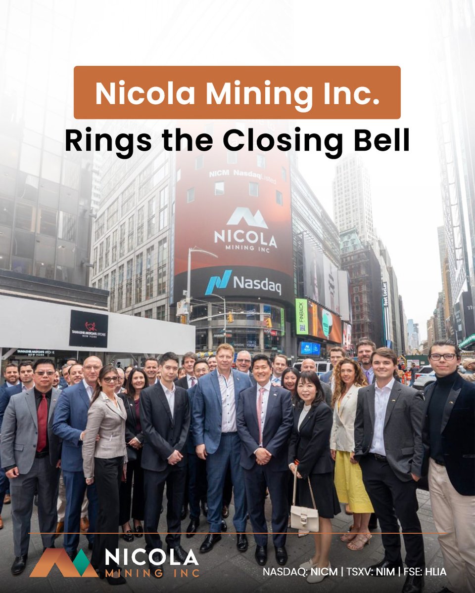 Nicola Mining Inc. (NIM.V) on TSX-V tweet media