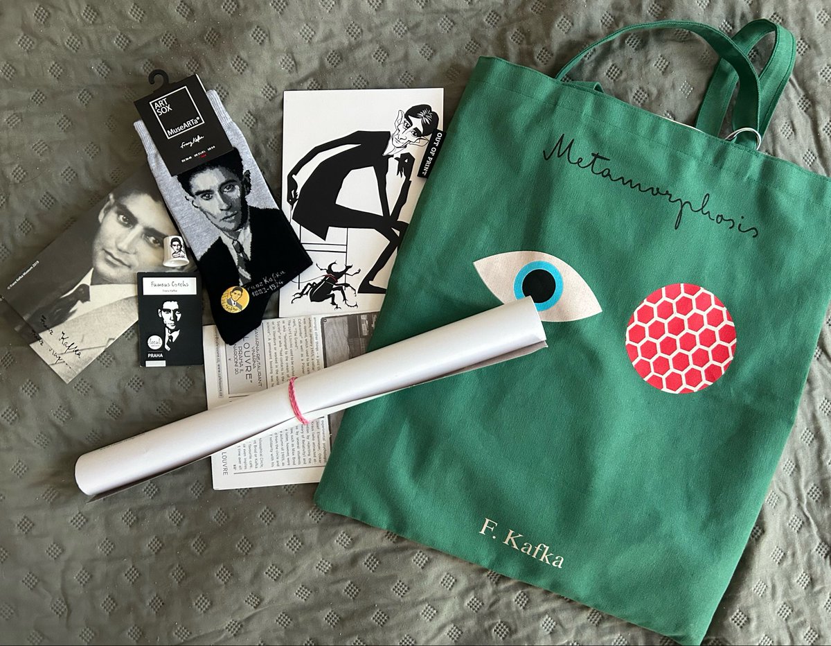 prague haul from the friend that’s too franz kafka