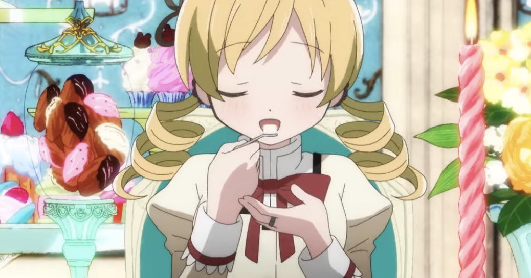 mami doing nothing but aura farm and eat in all of the trailers so far is so funny like go girl give us nothing!!