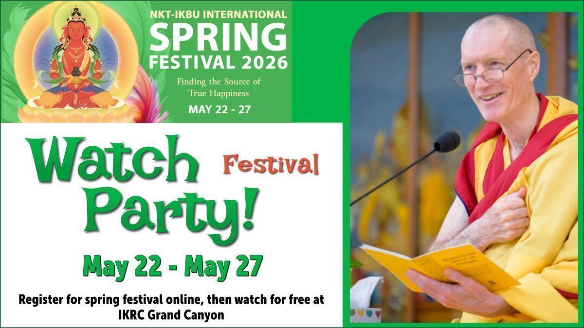 IKRCGrandCanyon's tweet image. The NKT International Spring Festival happens each year in England. 
Register for the festival: kadampafestivals.org/spring 
Register to watch for free with us: meditationinnorthernarizona.org/event/spring-f…  #Kadampa #Meditation #Festival #Buddhist