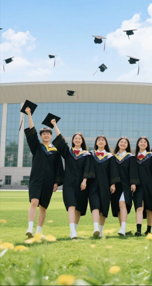 CelineCourtard's tweet image. "Cap, gown, u0026 a lifetime of stories. Graduating with the ones who turned late nights into memories.  #ClassOf2024 #ForeverStudents"