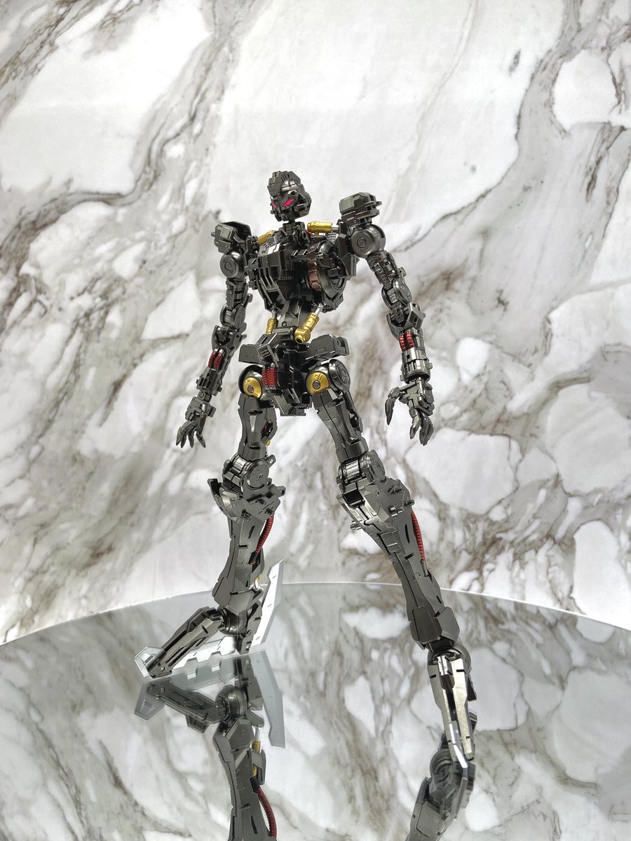 gundampool's tweet image. [Painted build] MG 1/100 ASW-G-XX Gundam Vidar inner frame
#gundam #gunpla