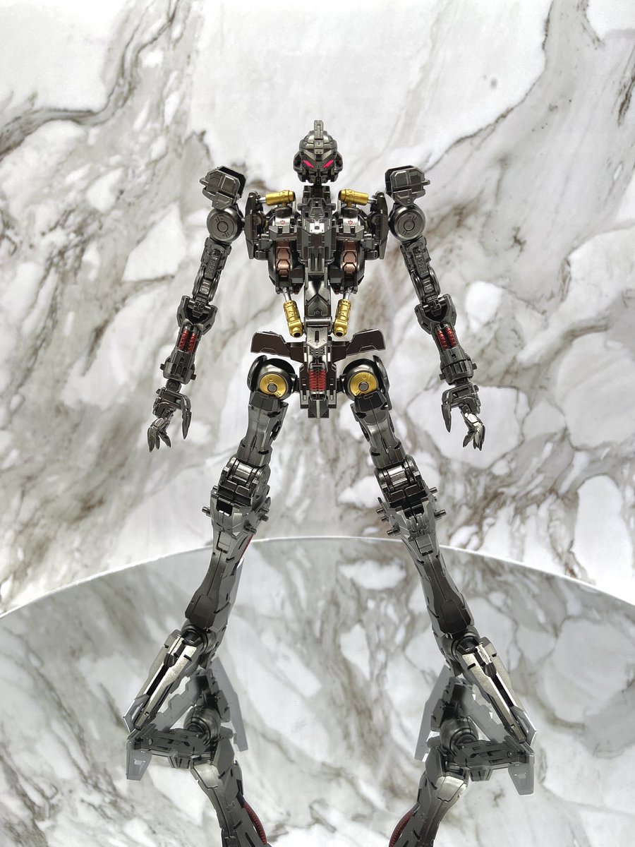 gundampool's tweet image. [Painted build] MG 1/100 ASW-G-XX Gundam Vidar inner frame
#gundam #gunpla