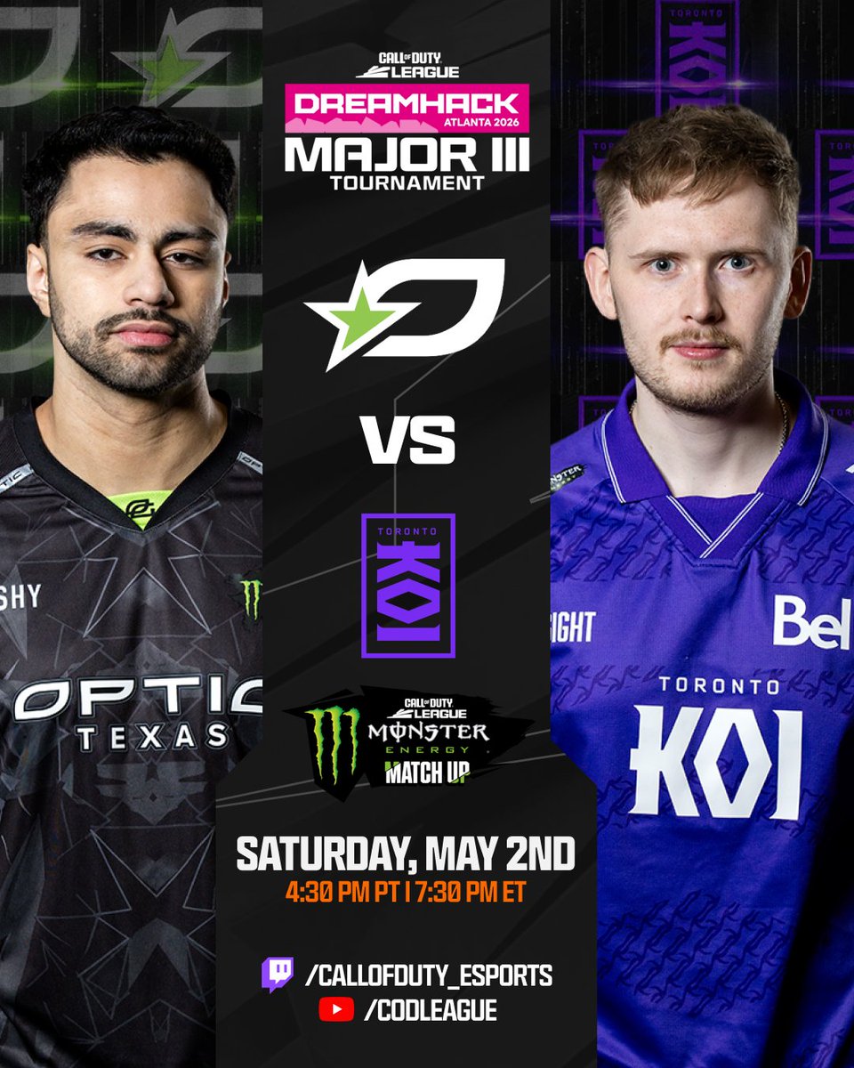 Call of Duty League tweet media