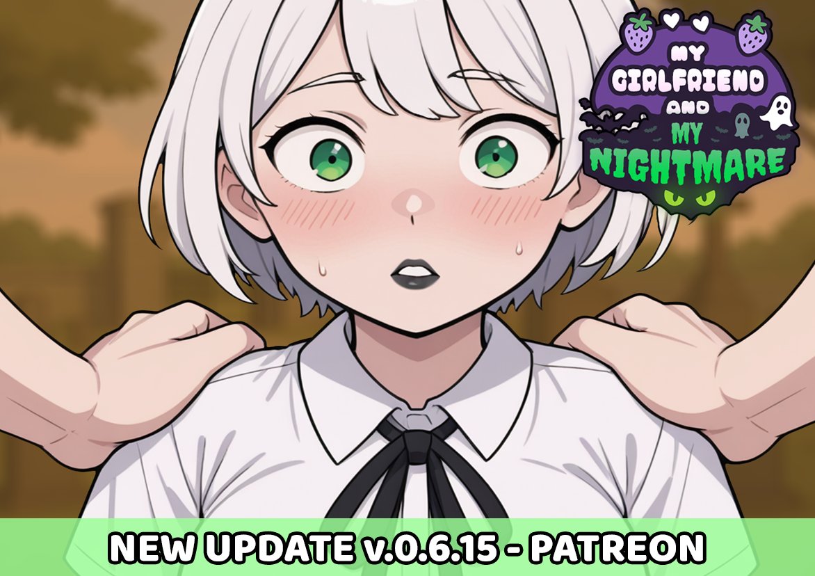Jester_ck's tweet photo. Hello everyone,

new version of "My Girlfriend and My Nightmare" is finally ready! (For patrons)

Patreon: https://t.co/YkZYJp5JA6 https://t.co/4rg0WBRzXh