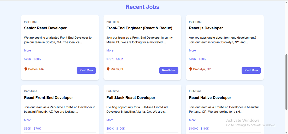 abubakrlanre's tweet image. most of us tired of going through websites is lagging pages while routing from one page to another especially if it's a public website with a higher numbers of visitors.

I built a job-recruitment web app with ReactJs with which solve this problem.
#website #reactjs