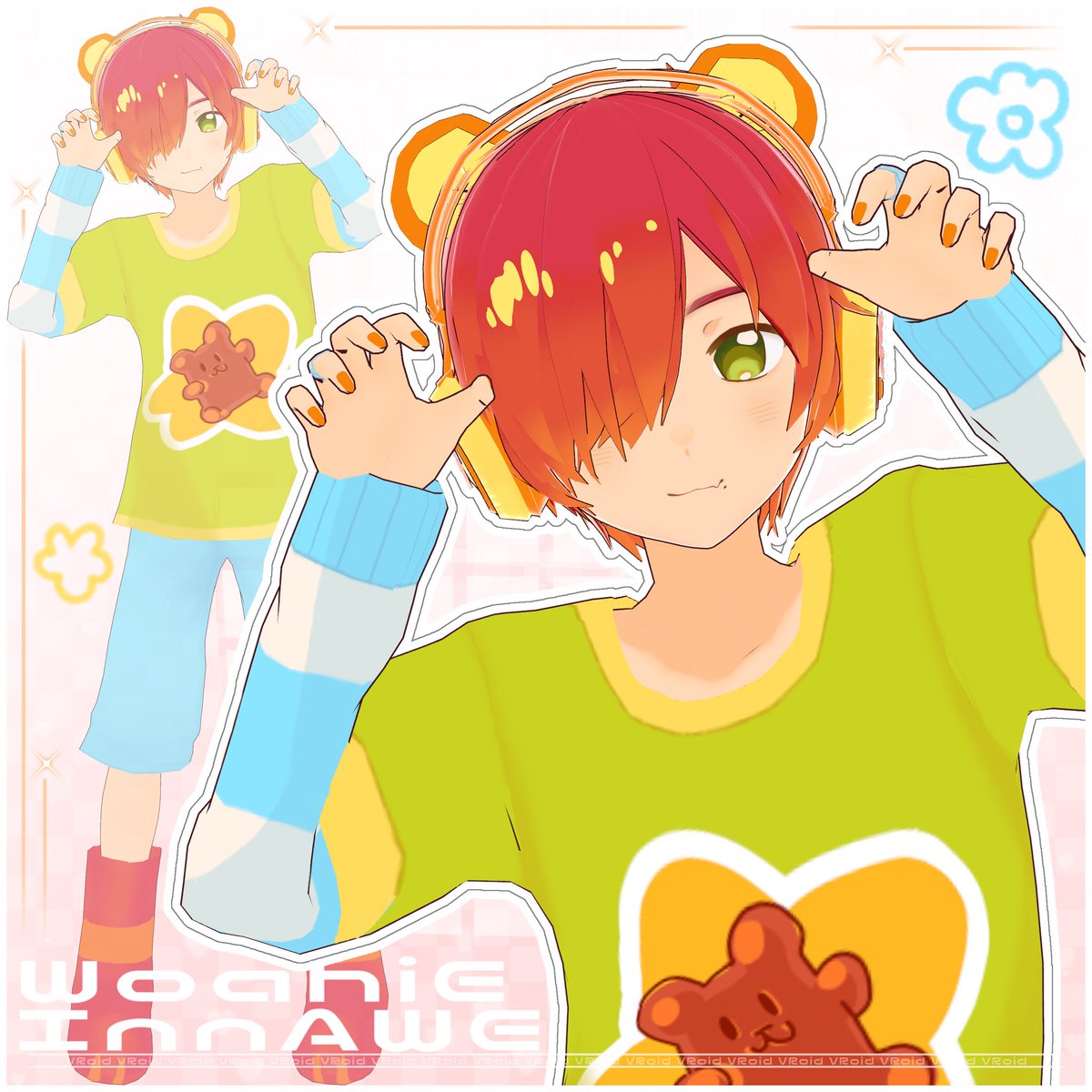 _InnAWE's tweet image. 🍊#OC #VRoid