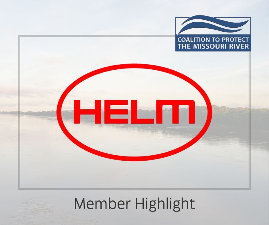 ProtectMORiver's tweet photo. We are pleased to welcome Helm Fertilizer in Kansas City as a new member of CPMR! The #MissouriRiver is a critical avenue to move fertilizer into the Heartland for farmers. We appreciate Helm for recognizing the work we do to keep the #MissouriRiver open for business. https://t.co/hX5WwnG8vL