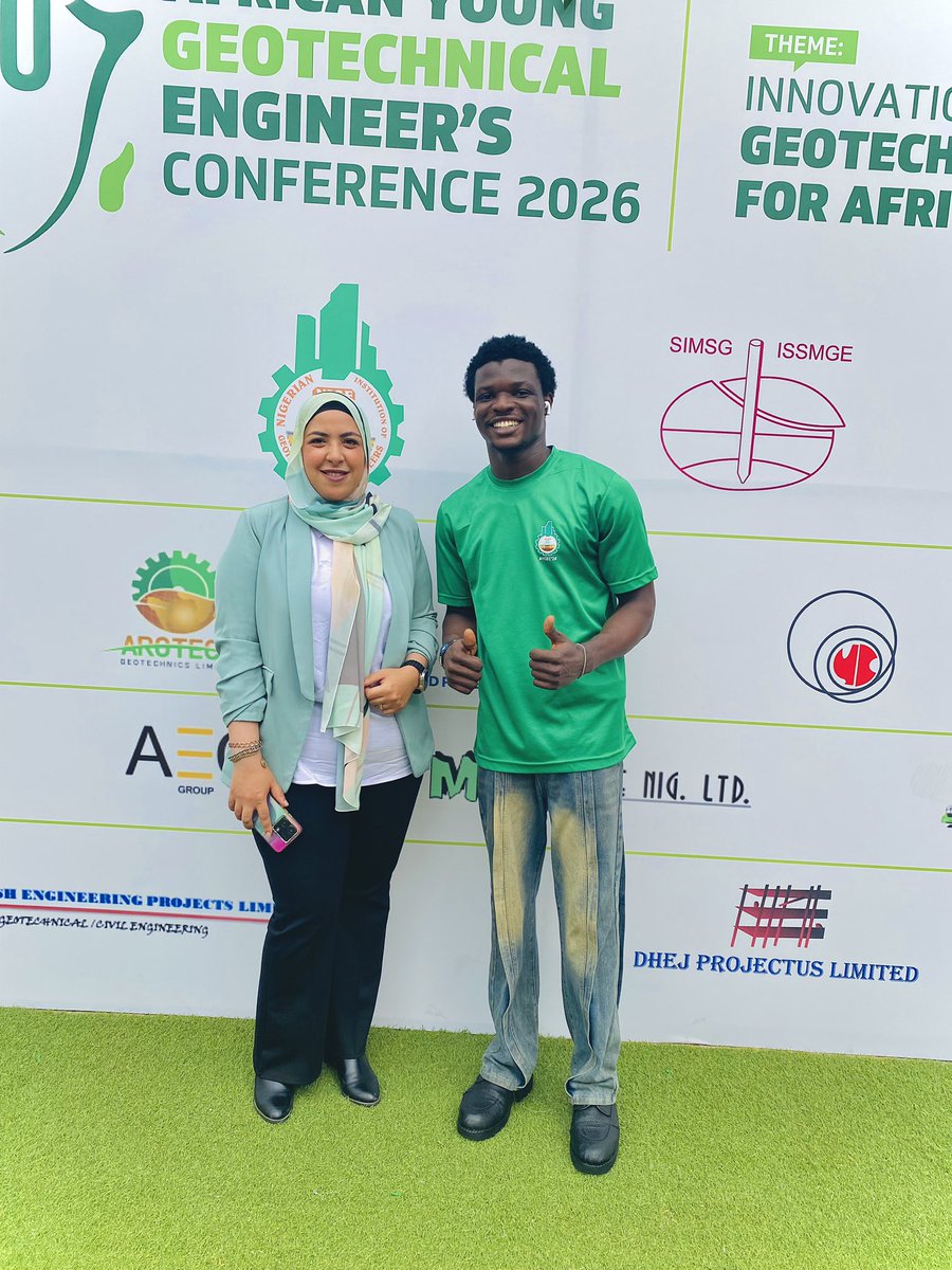 jubathegreat's tweet image. Not just a Photographer 📸

also a Prospective Civil Engineer 👷🏾 
Successful AYGEC conference🌱

#unilag  #engineering #geothenicalengineering