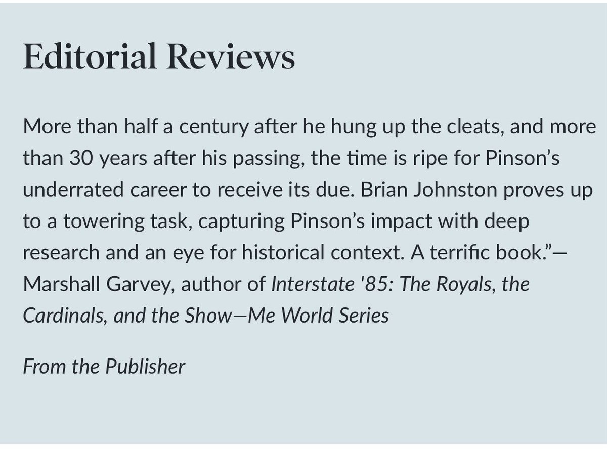 Buy my 1985 World Series book! tweet media