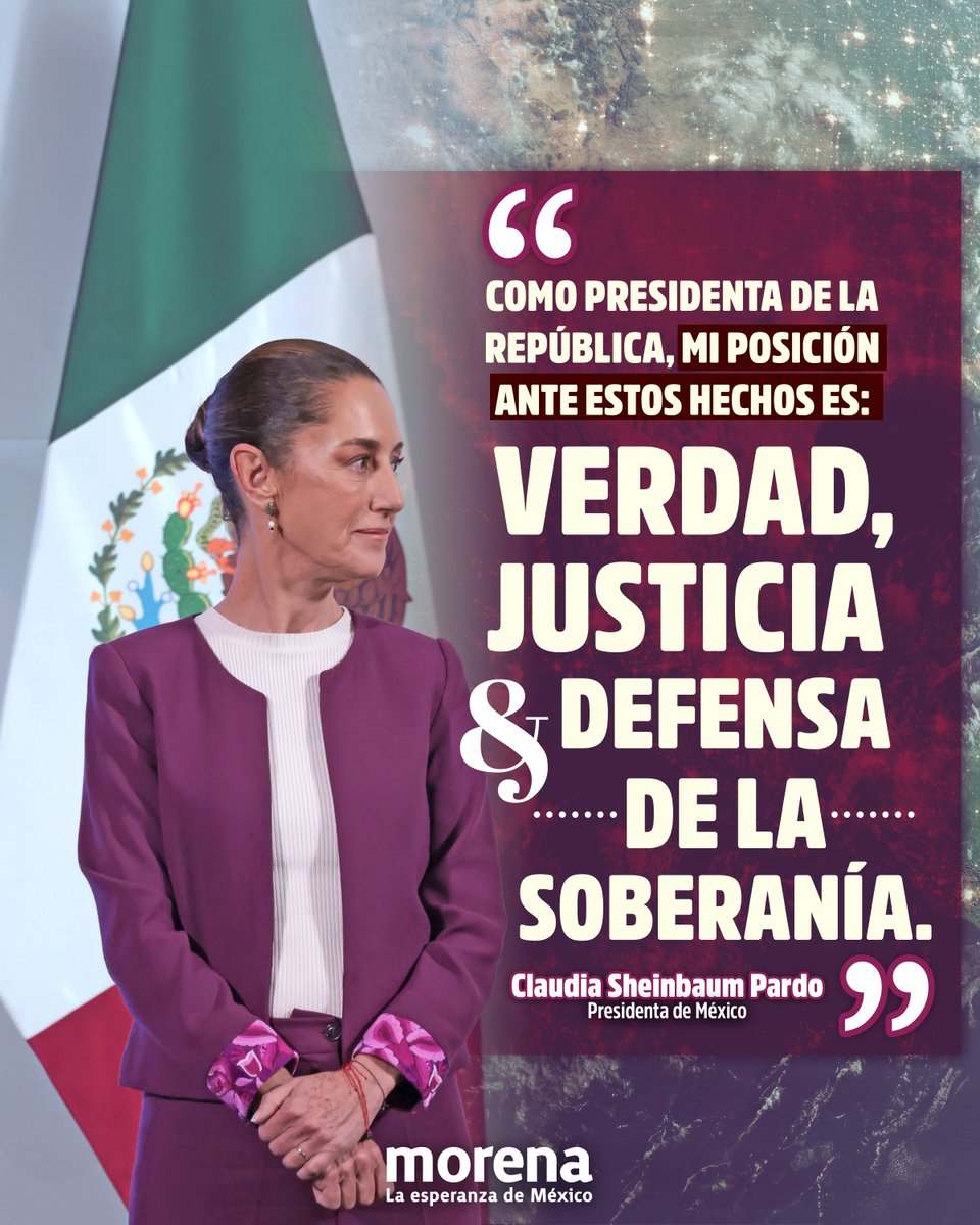 Morena tweet media