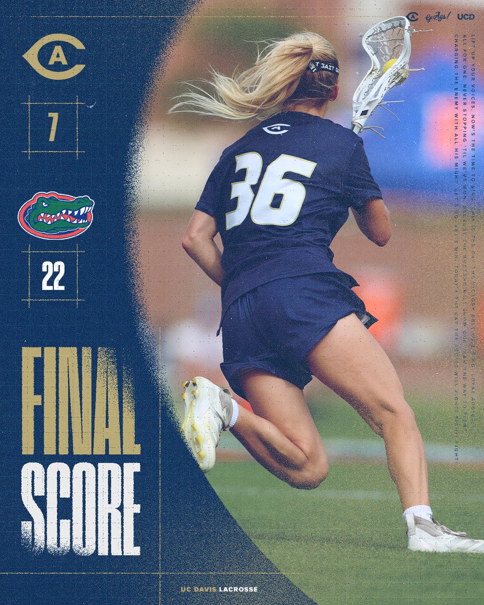 UC Davis Women's Lacrosse tweet media