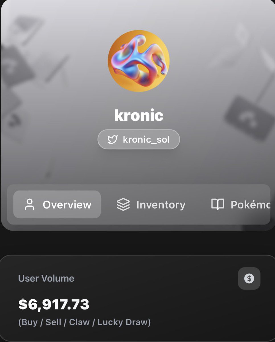 my user volume on <a href="/phygitals/">phygitals</a> is climbing the last 3 days since i started ripping. 

hoping to hit an absolute banger by/before $10k volume🤞🏽