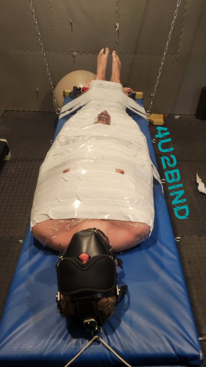 4U2Bind's tweet photo. Verrrrrry much so enjoyed being mummified for the first time in far too long https://t.co/GEaAhyFiF4